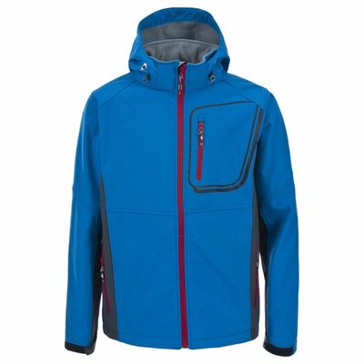 Outdoor Poliester Oddychająca kurtka z kapturem dla dzieci Garment Boy Softshell Jacket