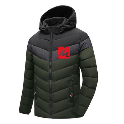 Puffer ocieplana błyszcząca kurtka Ciepła wyściółka Bubble Bomber Jean Jacket
