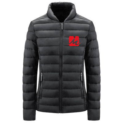 Puchowa lekka kurtka puchowa City Casual Cotton Collar Pocket Poliester Kurtka z zamkiem błyskawicznym Odporna na zużycie