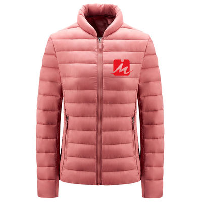 Puchowa lekka kurtka puchowa City Casual Cotton Collar Pocket Poliester Kurtka z zamkiem błyskawicznym Odporna na zużycie