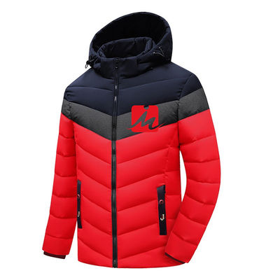 Puffer ocieplana błyszcząca kurtka Ciepła wyściółka Bubble Bomber Jean Jacket