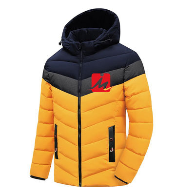 Puffer ocieplana błyszcząca kurtka Ciepła wyściółka Bubble Bomber Jean Jacket