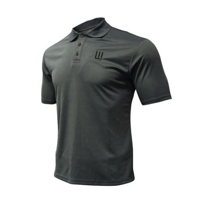 Grube oddychające koszulki polo 240 GSM haftowane 100% sztuczny jedwab pique koszulka polo miękka