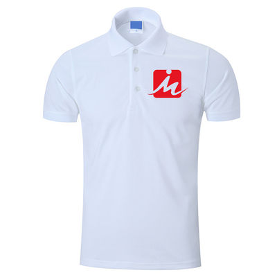 240 GSM Oddychające koszulki polo 100% Rayon Pique Haftowana bawełna Męskie koszulki polo