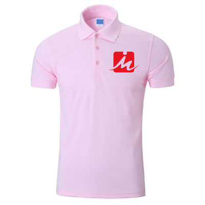 240 GSM Oddychające koszulki polo 100% Rayon Pique Haftowana bawełna Męskie koszulki polo
