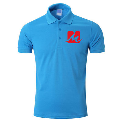 240 GSM Oddychające koszulki polo 100% Rayon Pique Haftowana bawełna Męskie koszulki polo