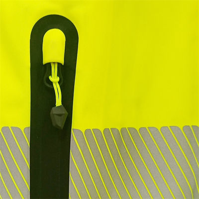 Wodoodporna odzież o wysokiej widoczności Hi Vis Jednolita odblaskowa kurtka robocza Odzież robocza