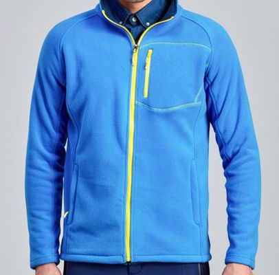 Outdoor Sports Winter Fleece Jacket Zip Poliester Odzież męska