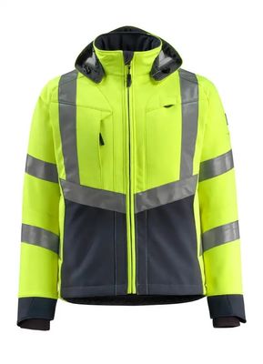 Męska kurtka softshell Kolory fluorescencyjne Kolory odblaskowe Kurtki Odzież robocza Wodoodporne kurtki softshell